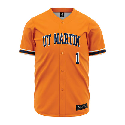 UT Martin - NCAA Baseball : Amari Conley - Orange Jersey-0