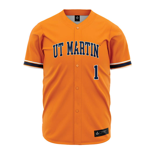 UT Martin - NCAA Baseball : Amari Conley - Orange Jersey-0