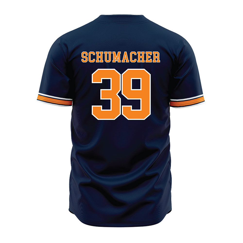 UT Martin - NCAA Baseball : Maxwell Schumacher - Blue Jersey-1