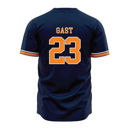 UT Martin - NCAA Baseball : Austin Gast - Blue Jersey