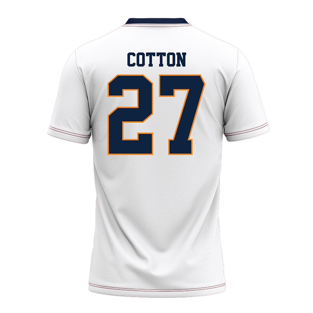 UT Martin - NCAA Football : Trey Cotton - White Football Jersey-1