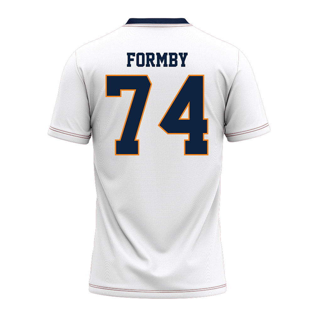 UT Martin - NCAA Football : Hayes Formby - White Football Jersey-1