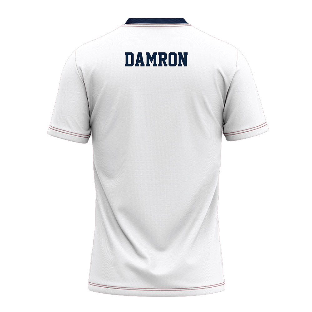 UT Martin - NCAA Football : Christopher Damron - White Football Jersey-1