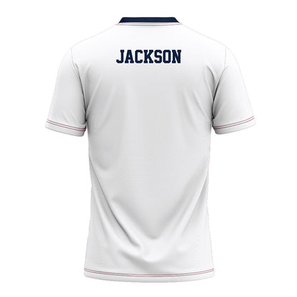 UT Martin - NCAA Football : Cameron Jackson - White Football Jersey-1