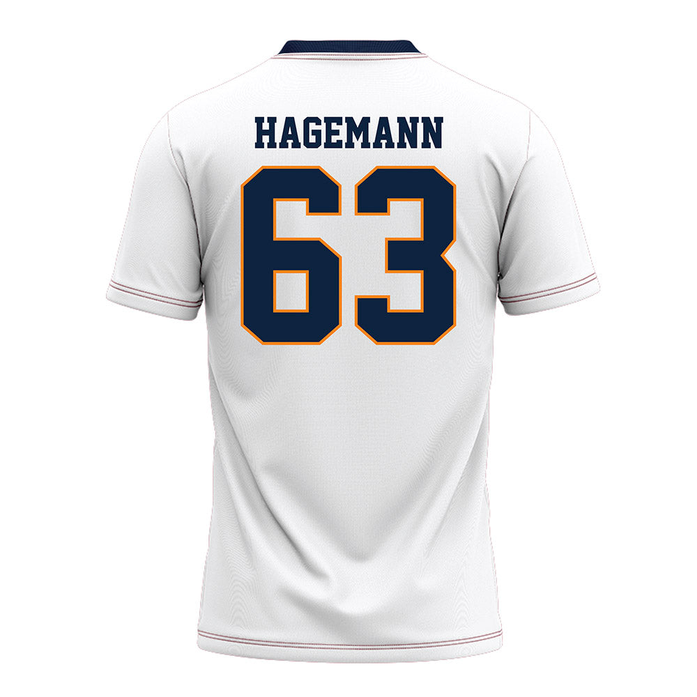 UT Martin - NCAA Football : Matt Hagemann - White Football Jersey-1
