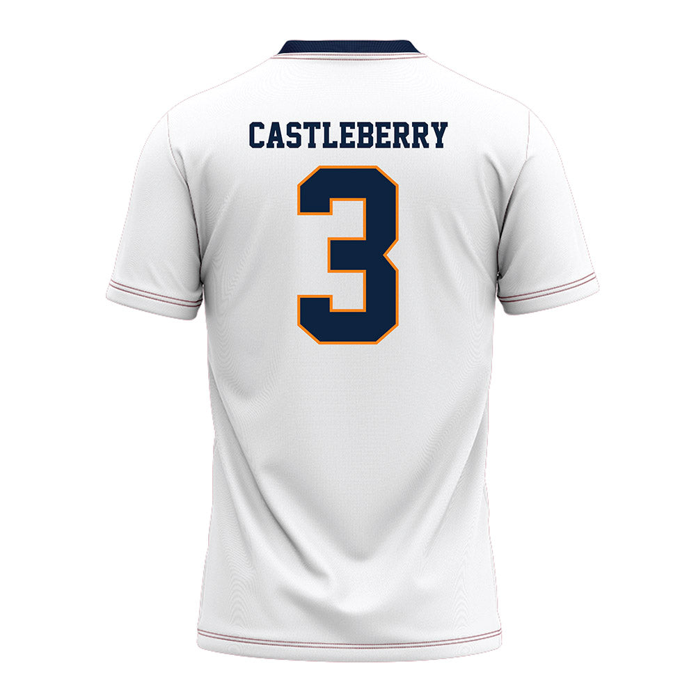 UT Martin - NCAA Football : Joel Castleberry - White Football Jersey-1