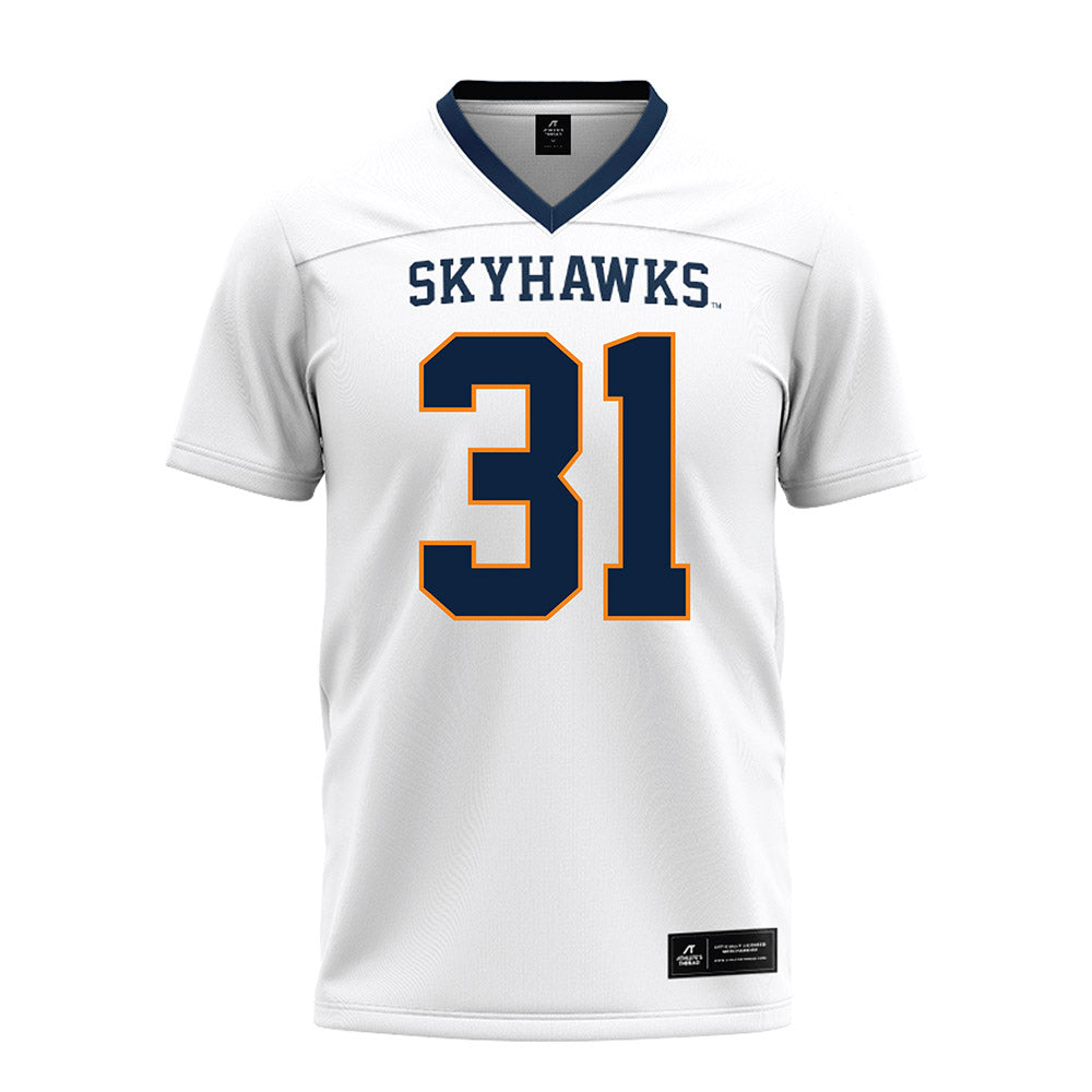 UT Martin - NCAA Football : Ajai Russell - White Football Jersey-0