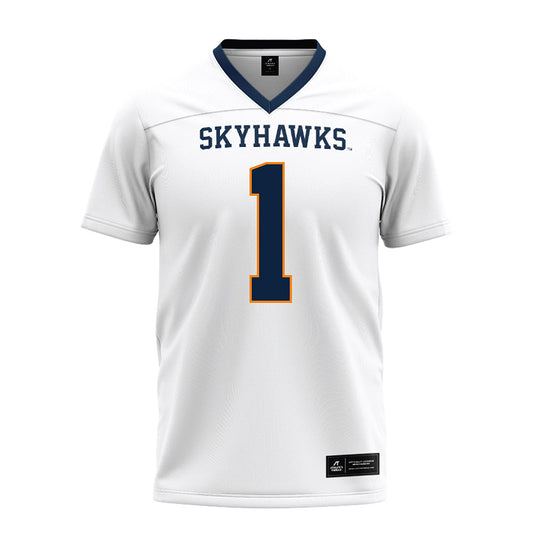 UT Martin - NCAA Football : John Gentry - White Football Jersey-0