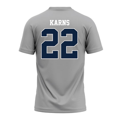 UT Martin - NCAA Baseball : Aidan Karns - Grey Football Jersey-1