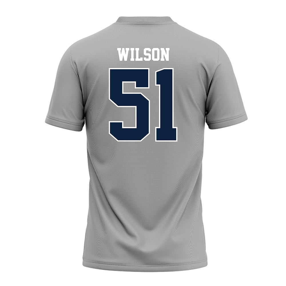 UT Martin - NCAA Football : Chris Wilson - Grey Football Jersey-1