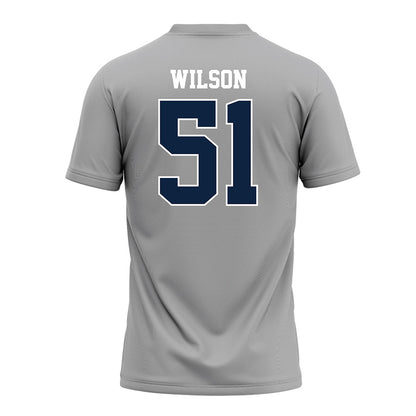 UT Martin - NCAA Football : Chris Wilson - Grey Football Jersey-1