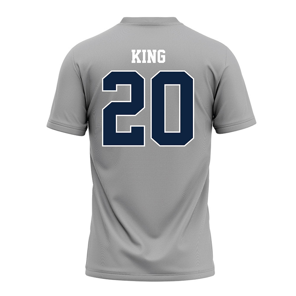 UT Martin - NCAA Baseball : Brandon King - Grey Football Jersey-1