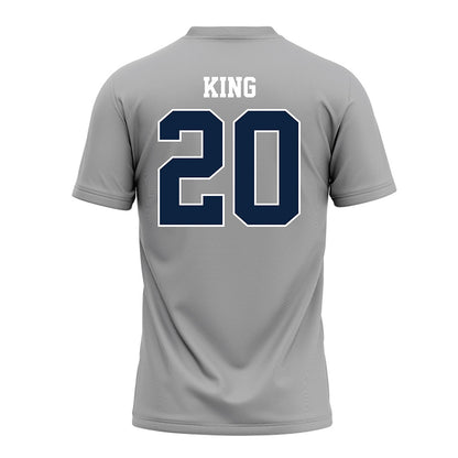 UT Martin - NCAA Baseball : Brandon King - Grey Football Jersey-1