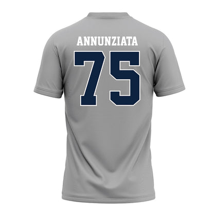 UT Martin - NCAA Football : Khaleel Annunziata - Grey Football Jersey-1