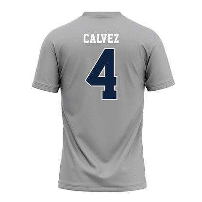UT Martin - NCAA Football : Julian Calvez - Grey Football Jersey-1