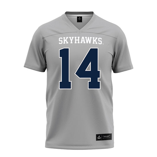 UT Martin - NCAA Baseball : Gates Gerhart - Grey Football Jersey-0
