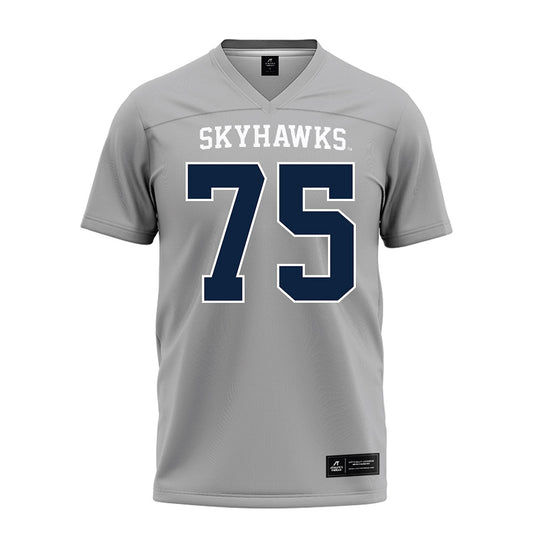 UT Martin - NCAA Football : Khaleel Annunziata - Grey Football Jersey-0