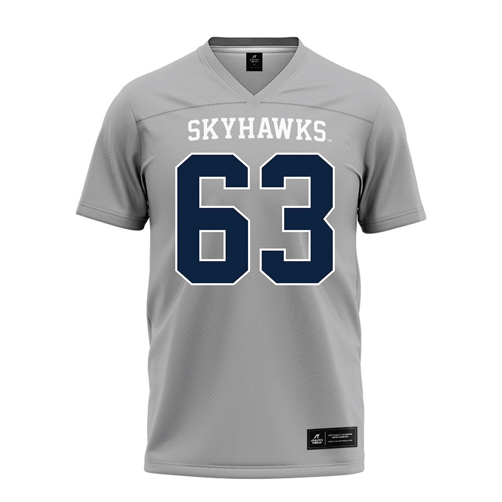 UT Martin - NCAA Football : Matt Hagemann - Grey Football Jersey-0