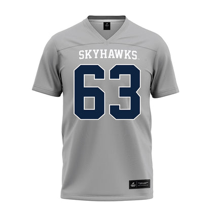 UT Martin - NCAA Football : Matt Hagemann - Grey Football Jersey-0