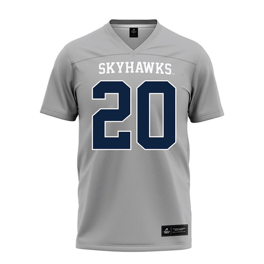 UT Martin - NCAA Baseball : Brandon King - Grey Football Jersey-0