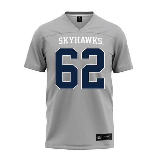 UT Martin - NCAA Football : Josiah Tingley - Grey Football Jersey-0