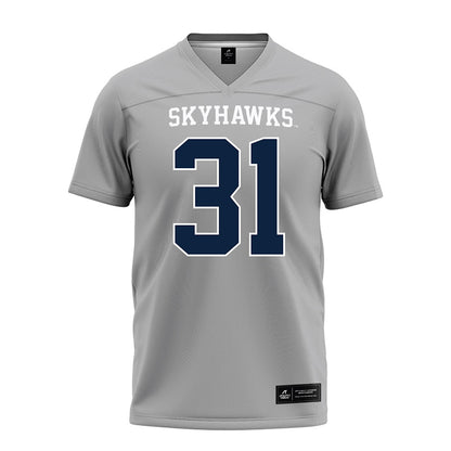 UT Martin - NCAA Football : Ajai Russell - Grey Football Jersey-0