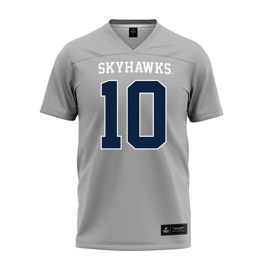 UT Martin - NCAA Baseball : Jake Devalk - Grey Football Jersey-0
