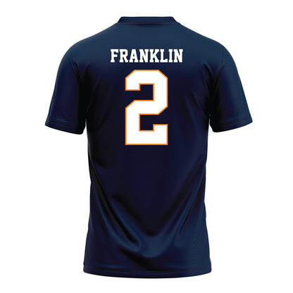 UT Martin - NCAA Football : Chris Franklin - Blue Football Jersey-1