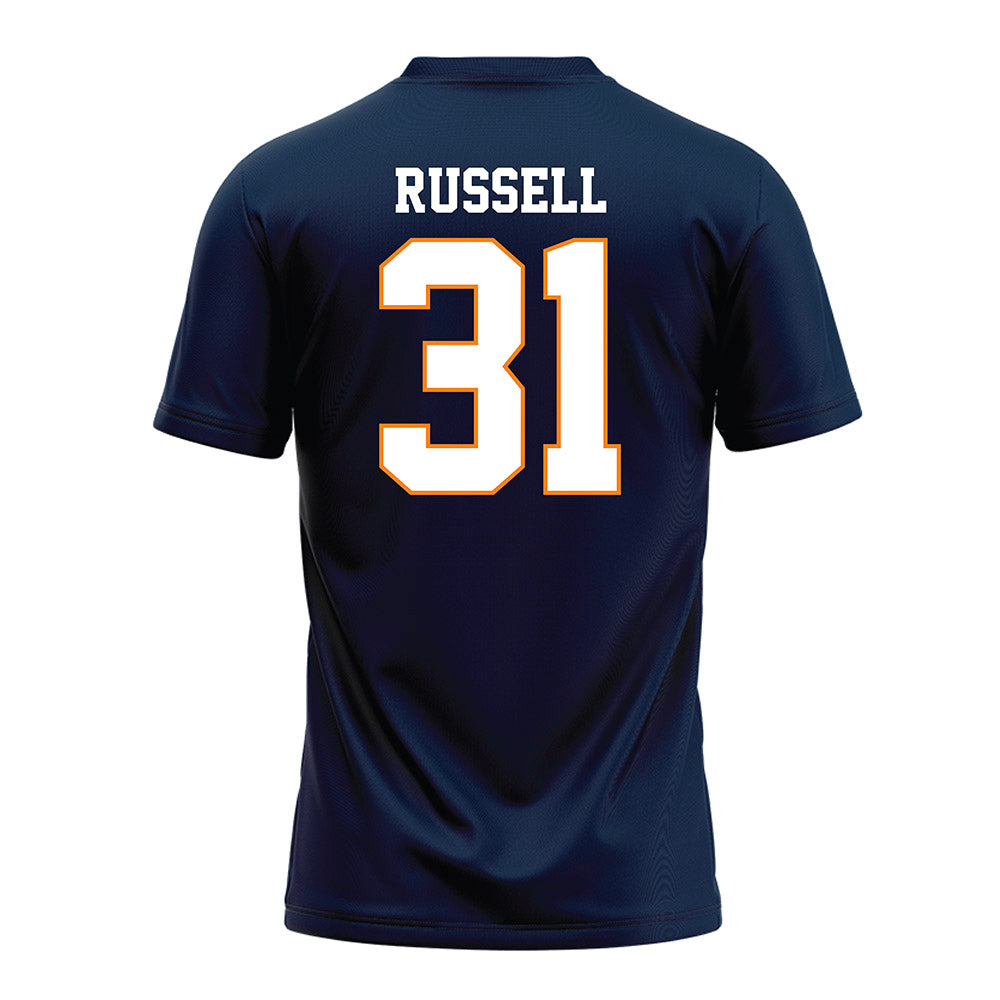 UT Martin - NCAA Football : Ajai Russell - Blue Football Jersey-1