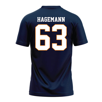 UT Martin - NCAA Football : Matt Hagemann - Blue Football Jersey-1
