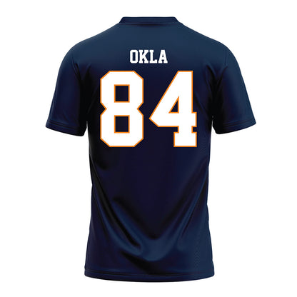 UT Martin - NCAA Football : Landon Okla - Blue Football Jersey-1