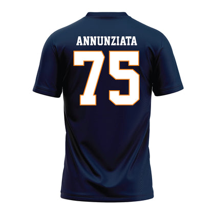UT Martin - NCAA Football : Khaleel Annunziata - Blue Football Jersey-1