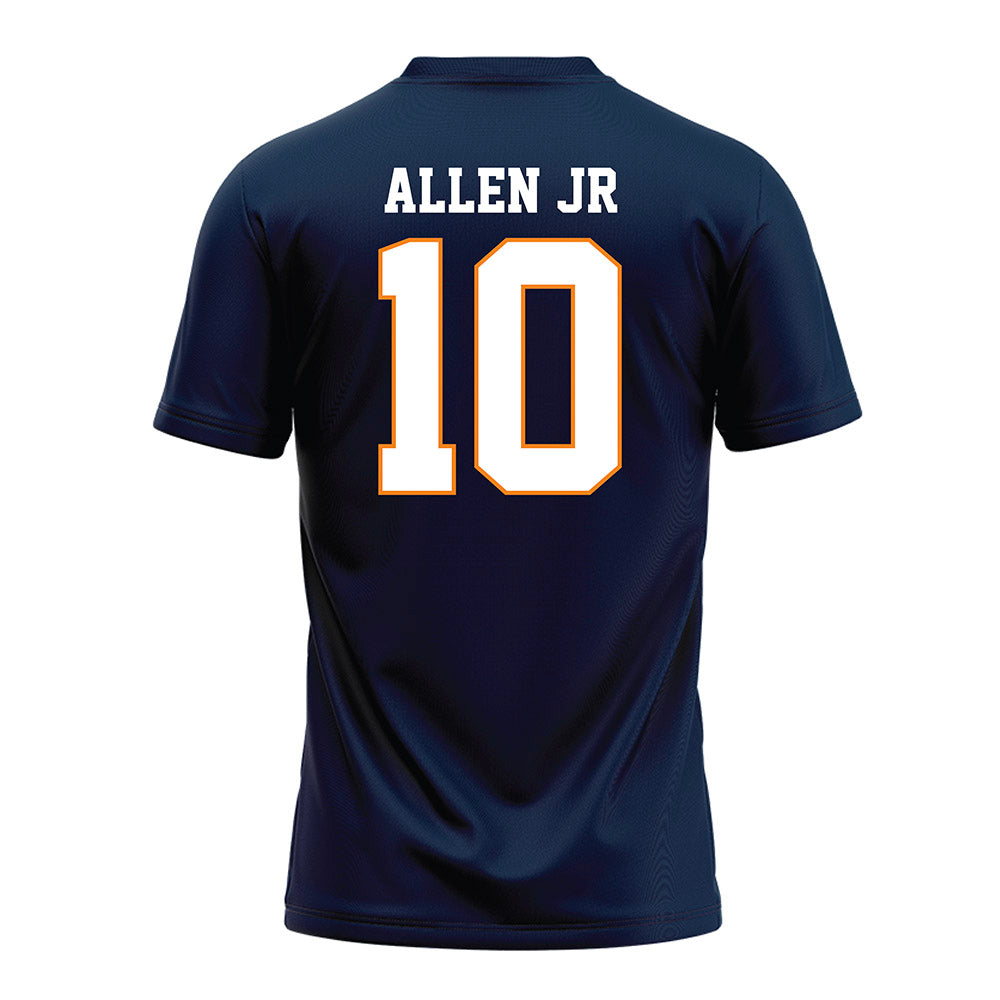UT Martin - NCAA Football : Reginald Allen Jr - Blue Football Jersey-1