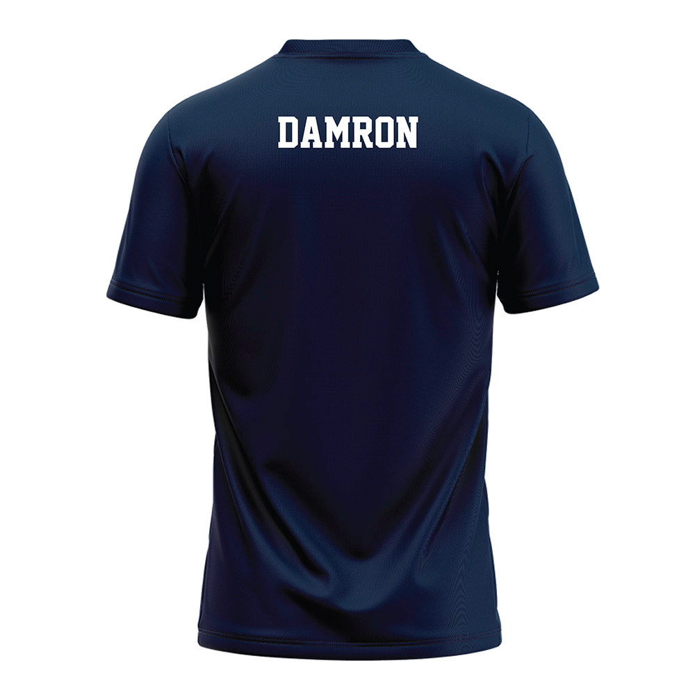 UT Martin - NCAA Football : Christopher Damron - Blue Football Jersey-1