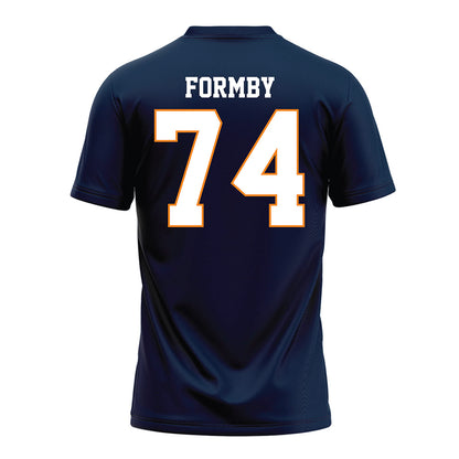UT Martin - NCAA Football : Hayes Formby - Blue Football Jersey-1