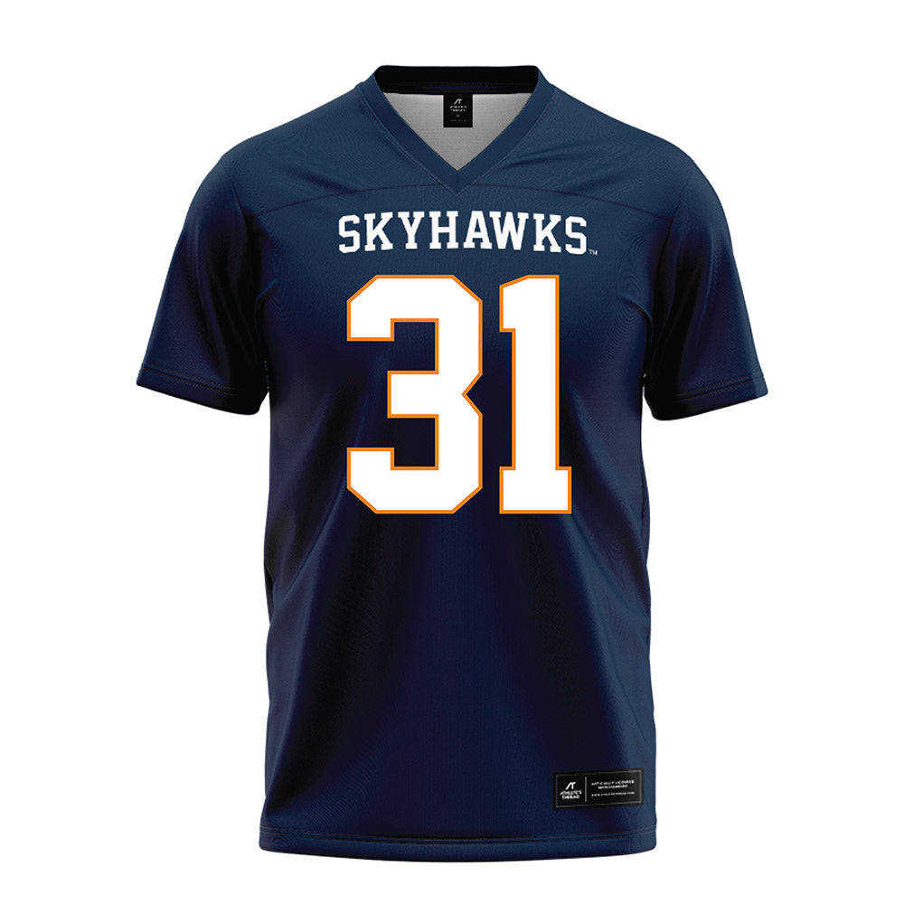 UT Martin - NCAA Football : Ajai Russell - Blue Football Jersey-0