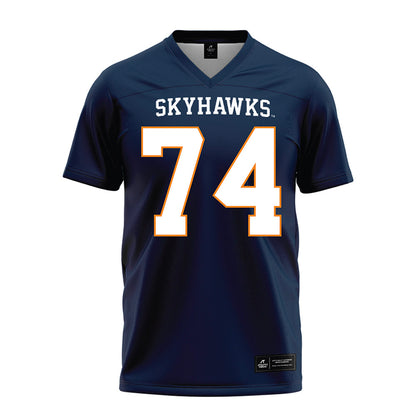 UT Martin - NCAA Football : Hayes Formby - Blue Football Jersey-0