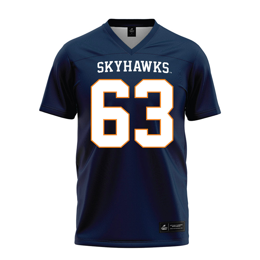 UT Martin - NCAA Football : Matt Hagemann - Blue Football Jersey-0