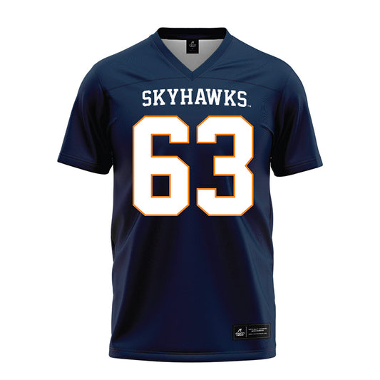 UT Martin - NCAA Football : Matt Hagemann - Blue Football Jersey-0