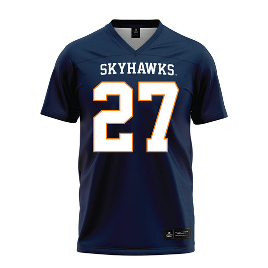 UT Martin - NCAA Football : Trey Cotton - Blue Football Jersey-0