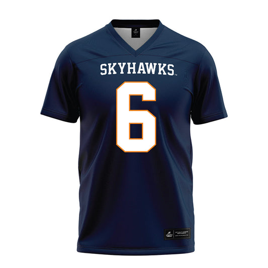 UT Martin - NCAA Football : Tray Moore - Blue Football Jersey-0