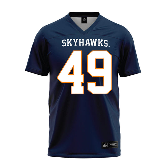 UT Martin - NCAA Football : Connon Littlefield - Blue Football Jersey-0
