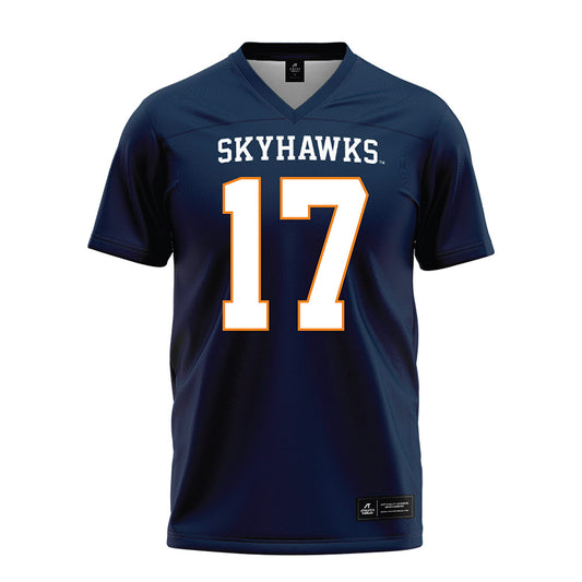 UT Martin - NCAA Football : Devin Queen - Blue Football Jersey-0