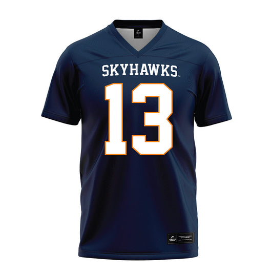 UT Martin - NCAA Football : Khia Sherrard - Blue Football Jersey-0