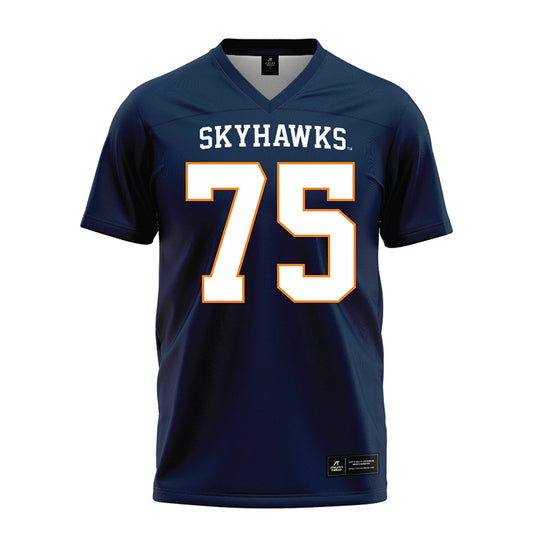 UT Martin - NCAA Football : Khaleel Annunziata - Blue Football Jersey-0