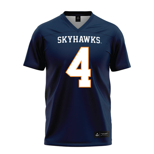 UT Martin - NCAA Football : Julian Calvez - Blue Football Jersey-0