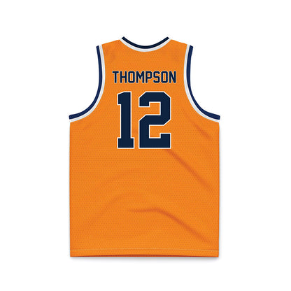 UT Martin - NCAA Women's Basketball : Zy Thompson - Orange Basketball Jersey-1