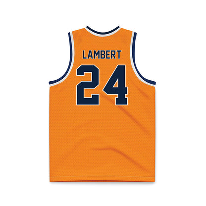 UT Martin - NCAA Women's Basketball : Mikayla Lambert - Orange Basketball Jersey-1