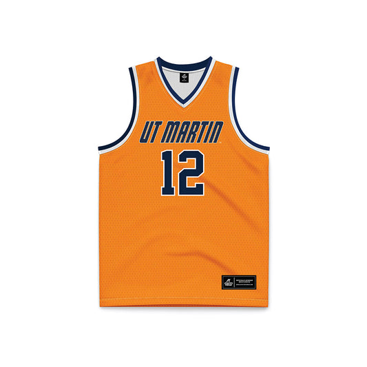 UT Martin - NCAA Women's Basketball : Zy Thompson - Orange Basketball Jersey-0