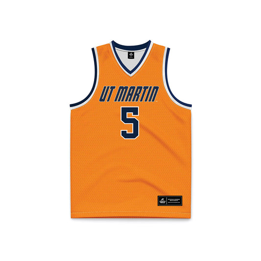 UT Martin - NCAA Women's Basketball : Sidni Middleton - Orange Basketball Jersey-0